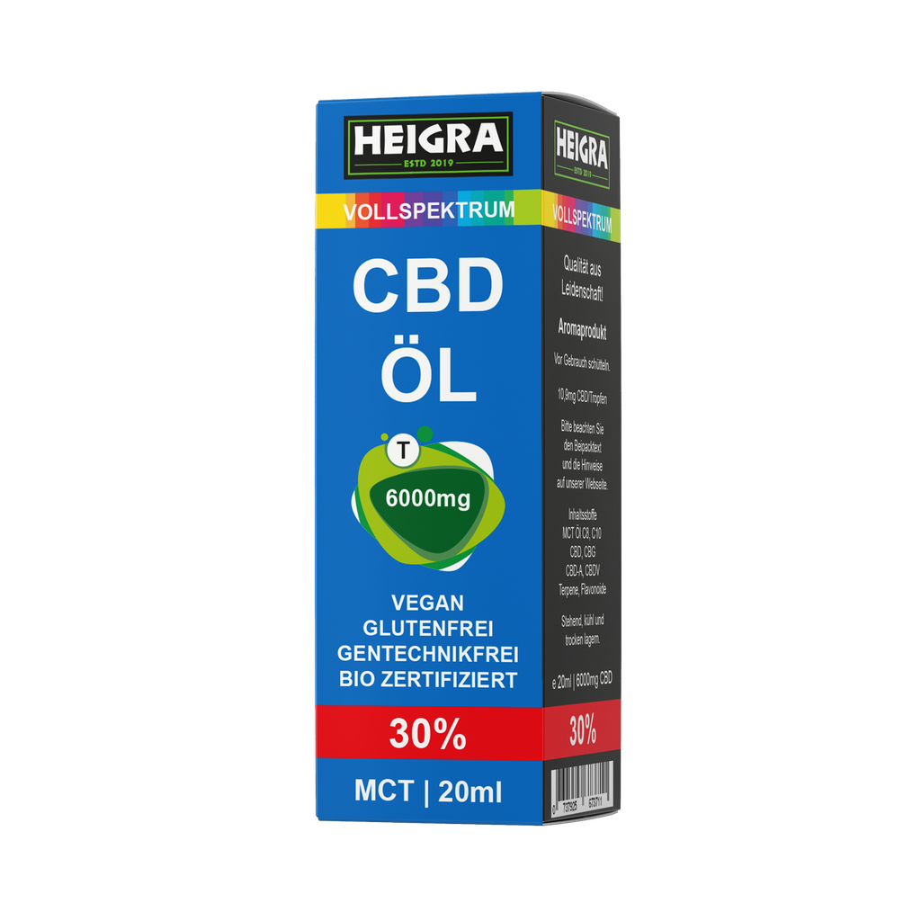 MCT CBD Vollspektrum 30% 20ml HEIGRA