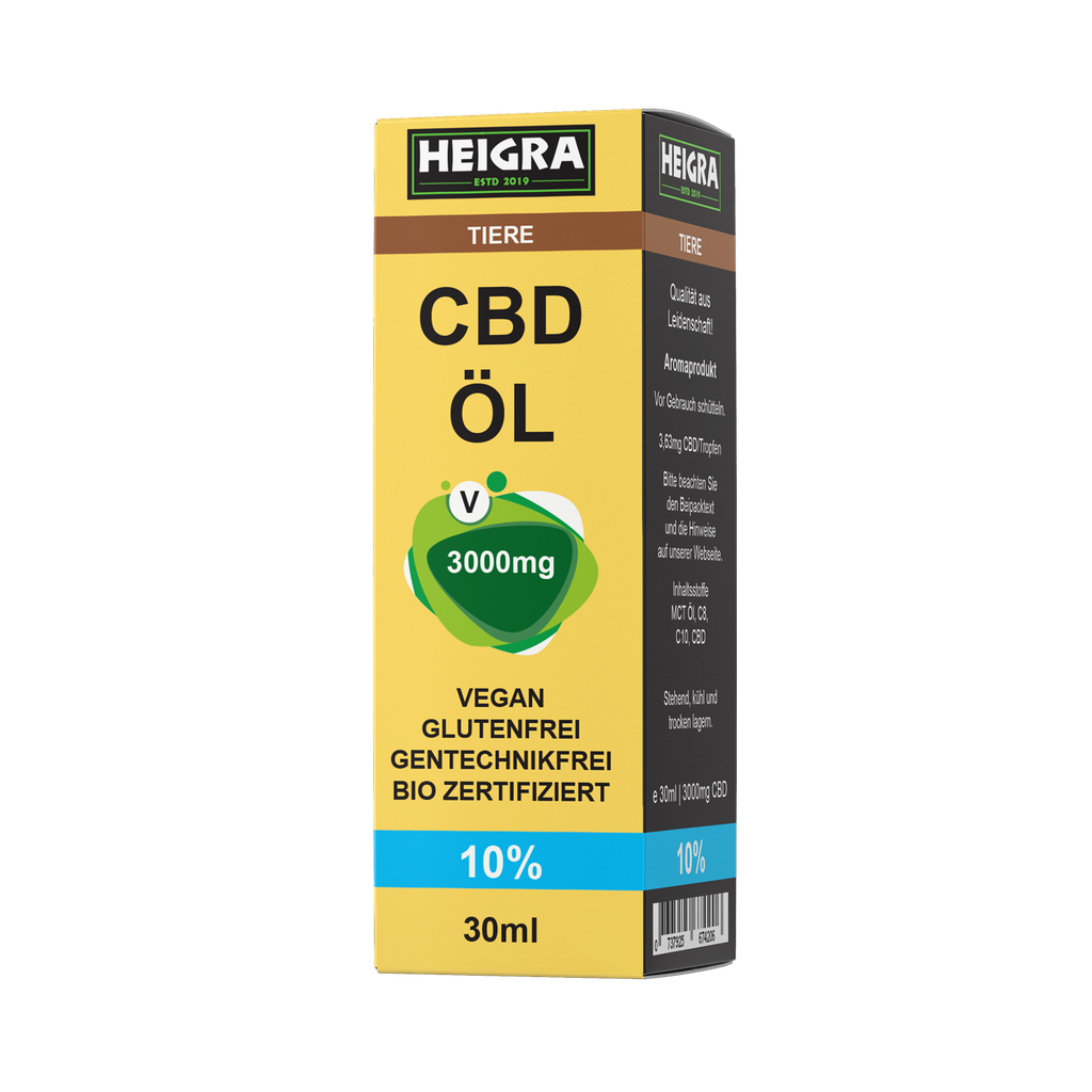 TIER CBD 10% 30ml ÖL HEIGRA