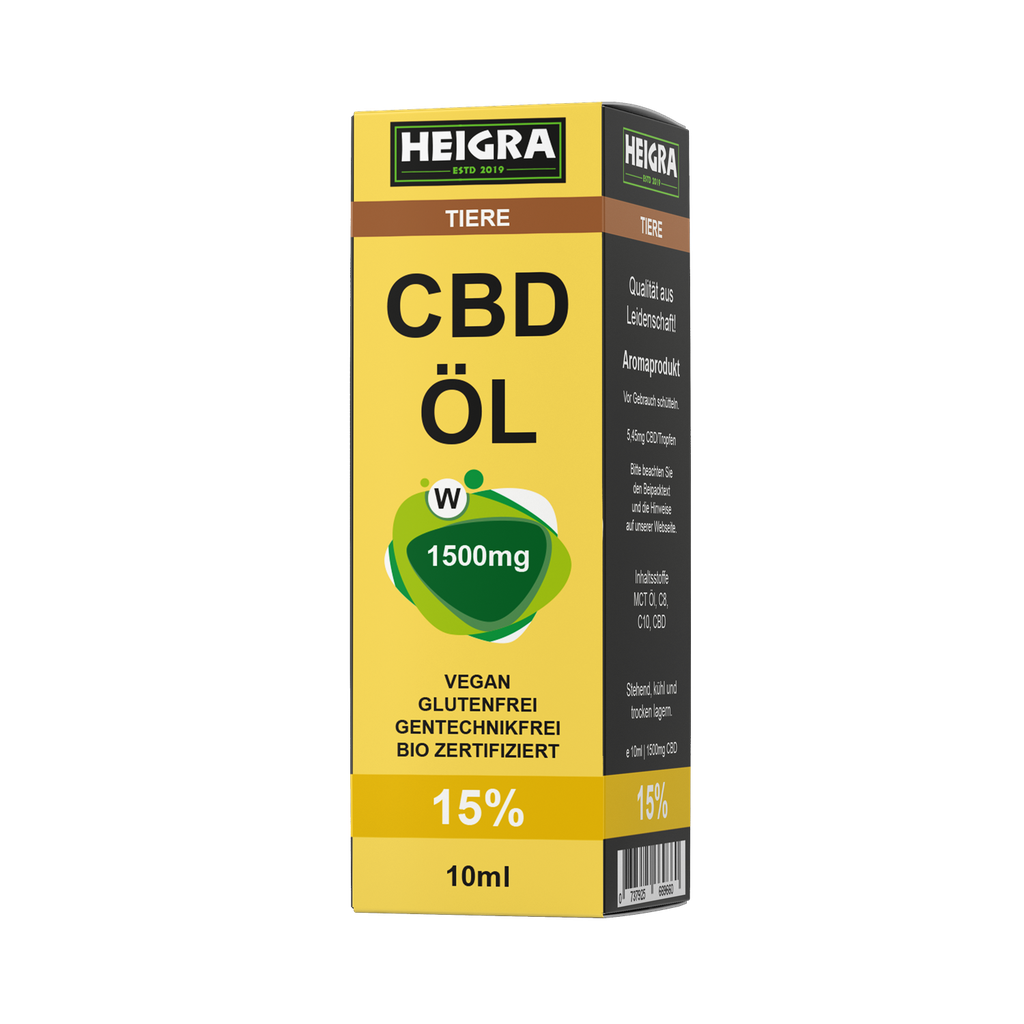 TIER CBD 15% 10ml ÖL HEIGRA