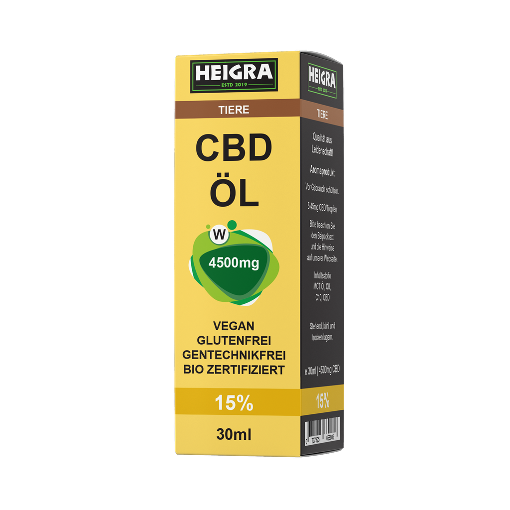 TIER CBD 15% 30ml ÖL HEIGRA