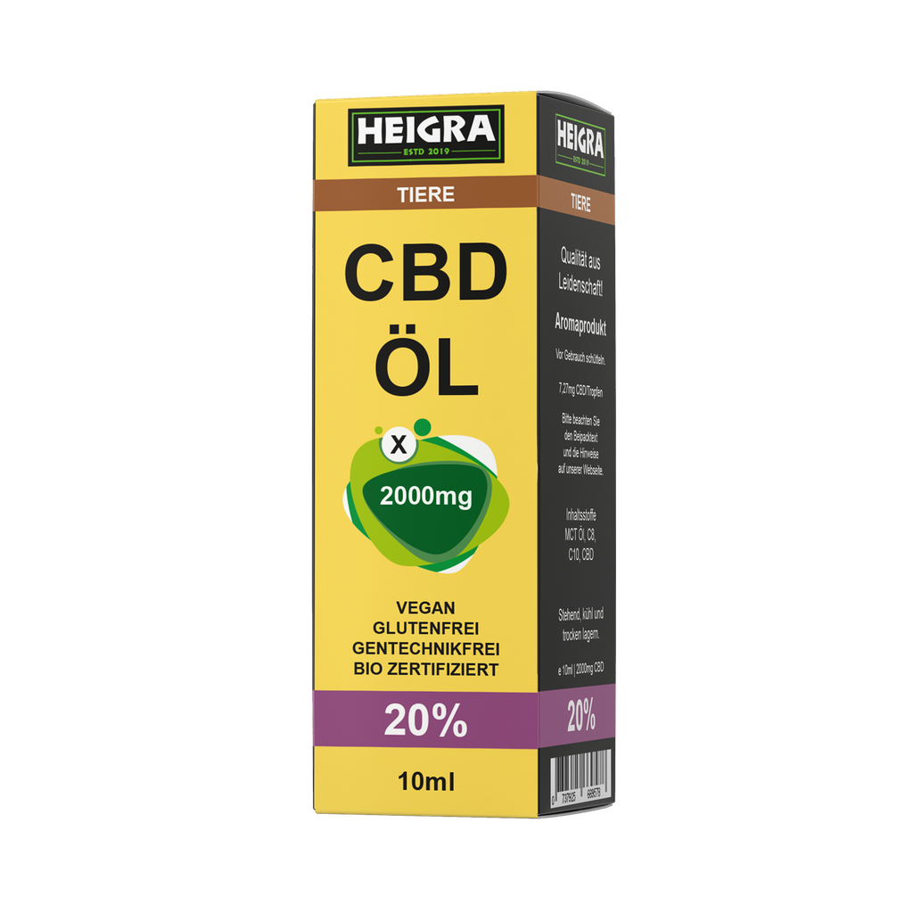 TIER CBD 20% 10ml ÖL HEIGRA