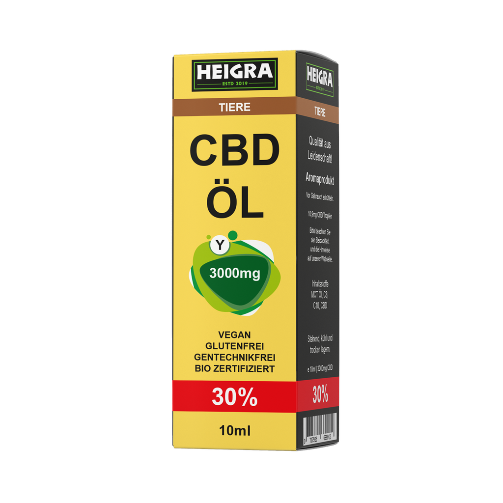 TIER CBD 30% 10ml ÖL HEIGRA