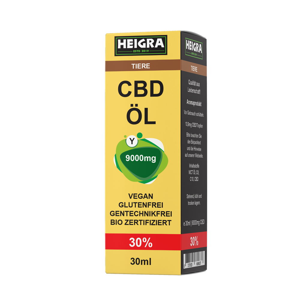 TIER CBD 30% 30ml ÖL HEIGRA