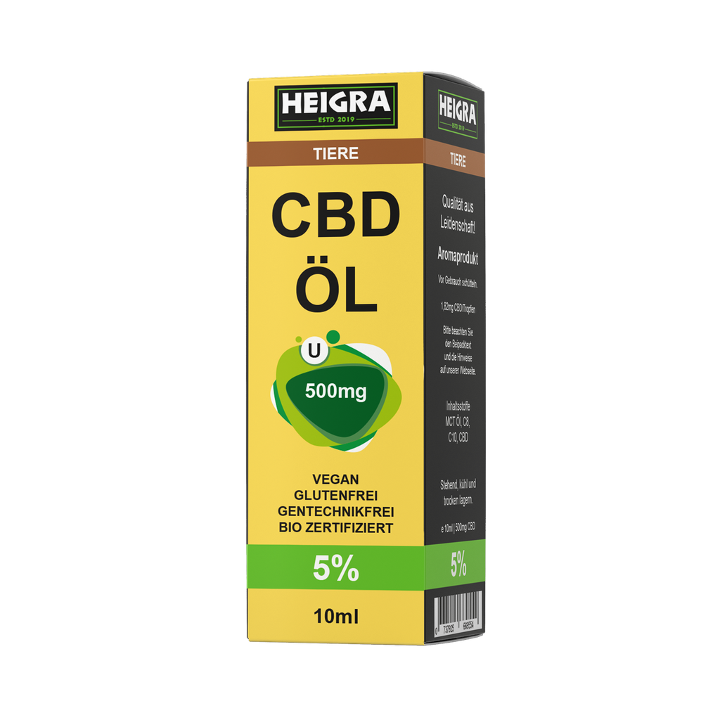 TIER CBD 5% 10ml ÖL HEIGRA