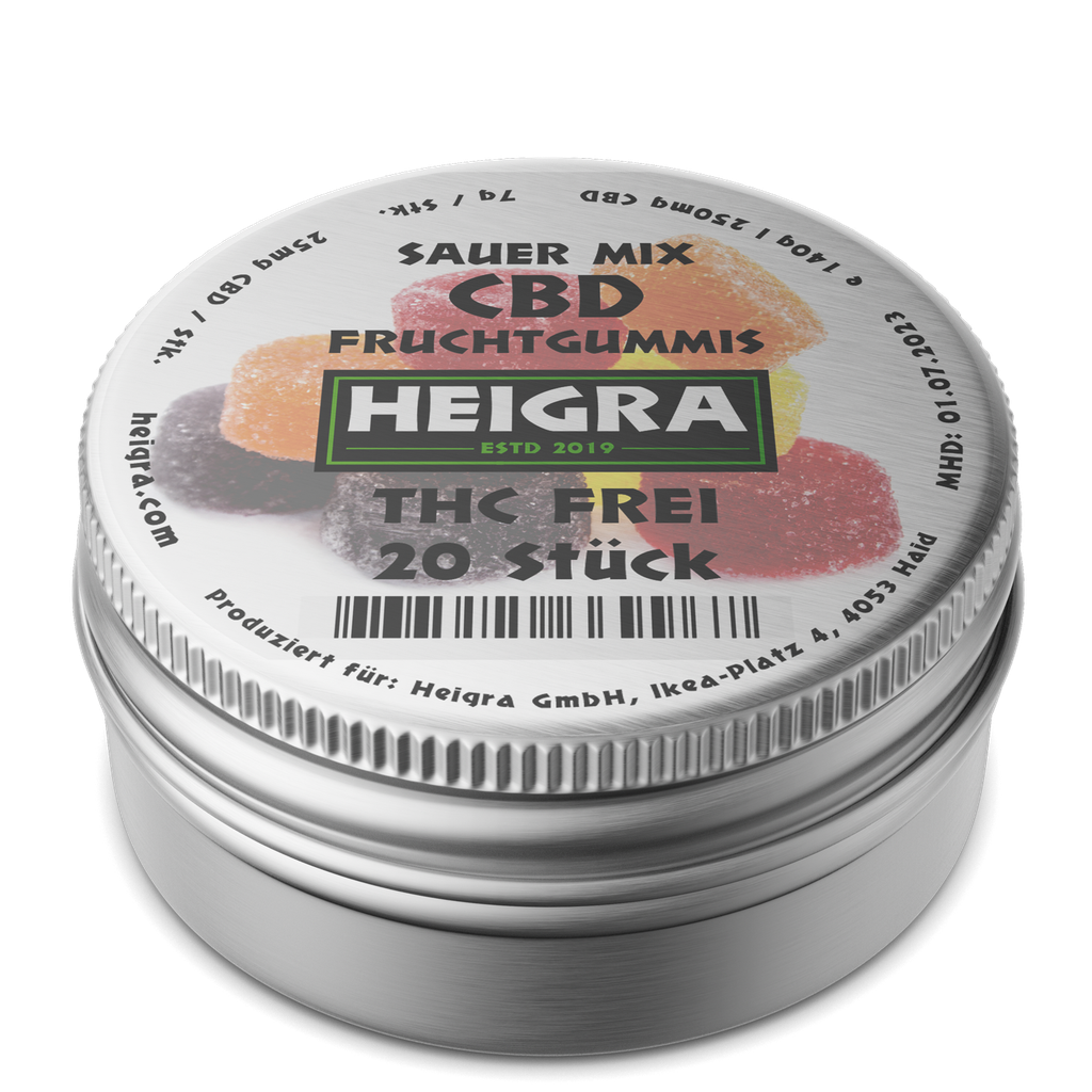 HEIGRA CBD Fruchtgummi 20 Stück