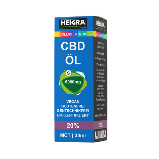 [P0004872] MCT CBD Vollspektrum 20% 30ml HEIGRA