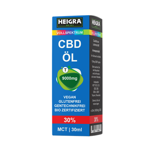 [P0004875] MCT CBD Vollspektrum 30% 30ml HEIGRA