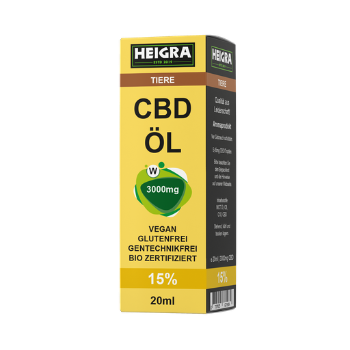 [P0004883] TIER CBD 15% 20ml ÖL HEIGRA