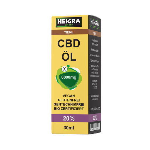 [P0004887] TIER CBD 20% 30ml ÖL HEIGRA