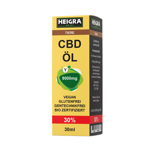 [P0004890] TIER CBD 30% 30ml ÖL HEIGRA