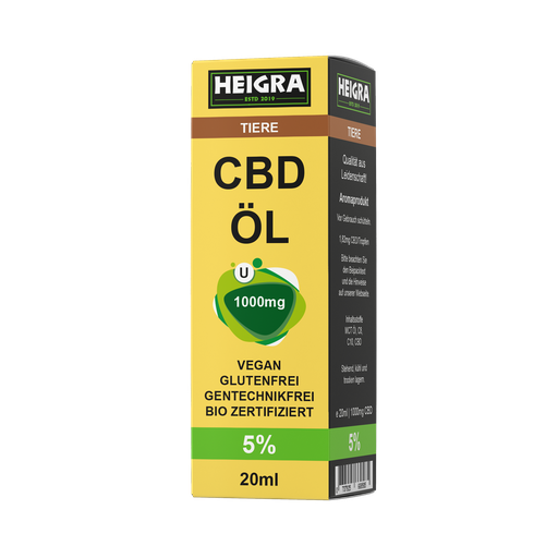 [P0004892] TIER CBD 5% 20ml ÖL HEIGRA