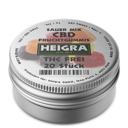 [P0008142] HEIGRA CBD Fruchtgummi 20 Stück